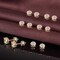 12pcs Soft Silicone Earring Backs for Studs Silver&Gold Belt Rubber Earring Backs Replacements Hypoallergenic Safety Plastic Earring Back for Studs Earring Hoops Fish Hook